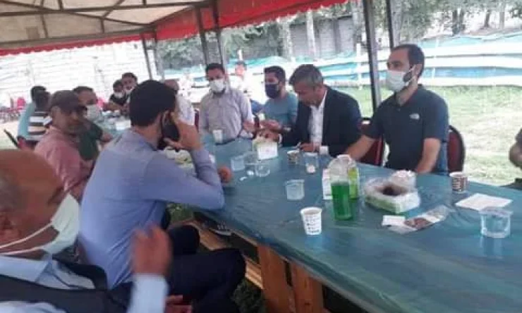 AK Parti Iğdır İl teşkilatı’ndan taziye ziyareti