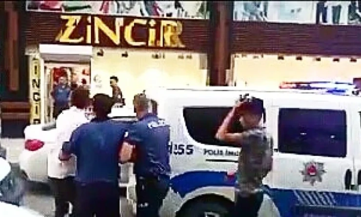 Kavgada 1 kişinin yaralı 7 kişi gözaltına alındı