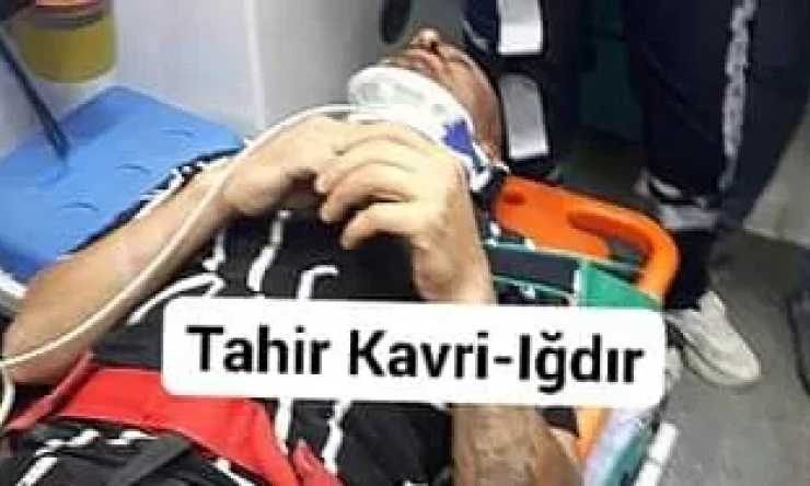 Iğdır'ının ilinde üçüncü kattan düşen kişi ağır yaralandı