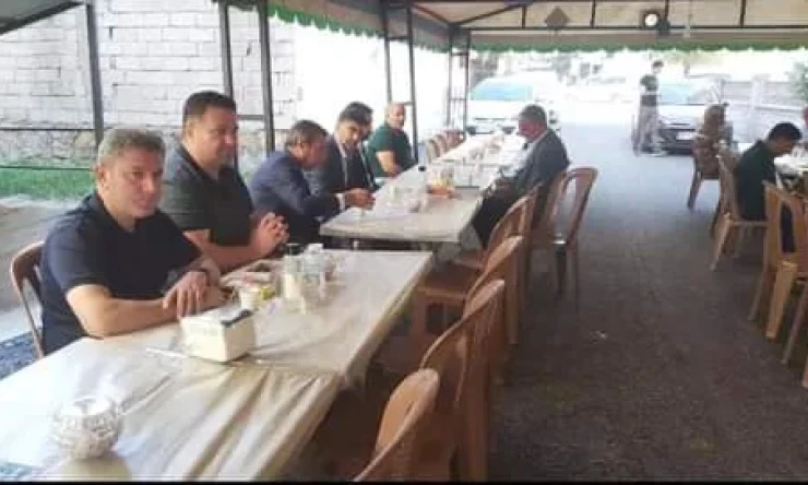 İl koordinatörü ve yönetim kurulu üyeleri ile beraber, ziyarete bulundular