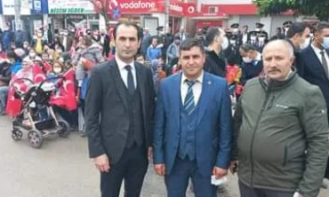 29 Ekim töreni Zübeyde hanım bulvarında yapıldı