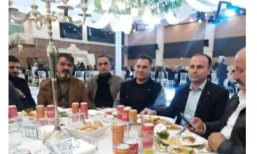 Başkan yardımcısı Ferdi Turan beyin oğlunun düğününde!