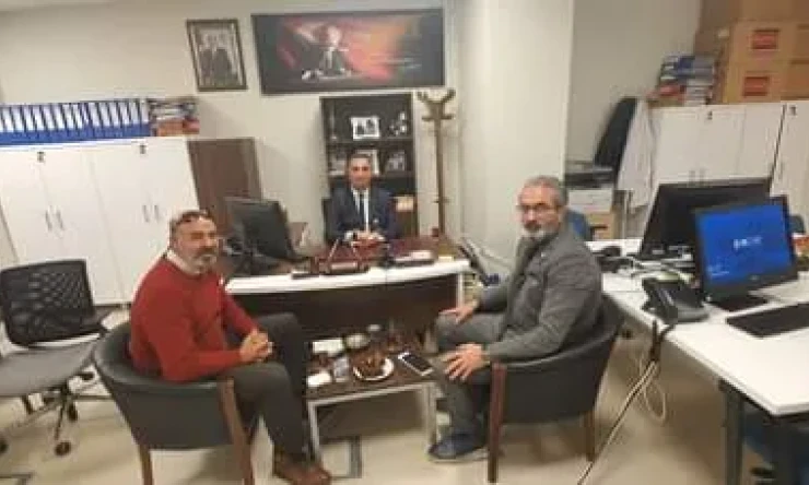 Serhat Haber Ankara Gazetesi İmtiyaz sahibi Seyfettin Düzçay'dan Atilla Gülmüş'ü ziyaret etti