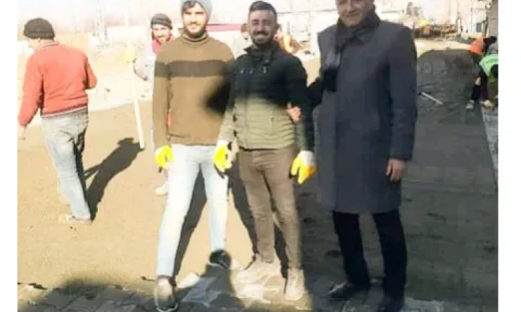 Muhtar Mehmet Alabuga Çalışıyor Özvatan Mahallesi Güzelleşiyor