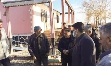 Evi Yanan Vatandaşa Başkan Ali Kemal Ayaz el attı