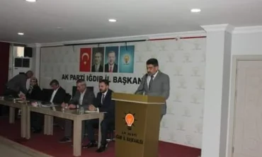 Ak Parti Iğdır il başkanı Ali Kemal Ayaz "Daraltılmış Danışma Meclisi" Konuşma Metni...