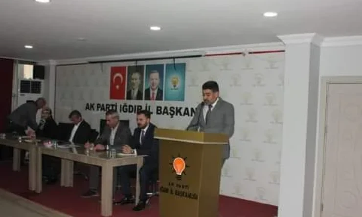 Ak Parti Iğdır il başkanı Ali Kemal Ayaz "Daraltılmış Danışma Meclisi" Konuşma Metni...