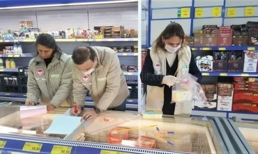 Şüphe duyduğu gıda ürünlerine rastladığında Alo 174 Arayınız