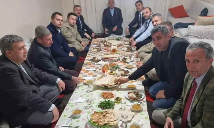 Vali Yardımcısı / Halfeli Belediye Başkan Vekili iftar ziyaretinde!