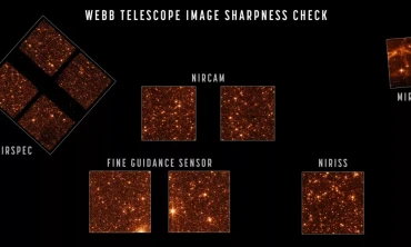 NASA'nın Webb teleskopu tamamen odaklanmış ve enstrüman devreye almaya hazır