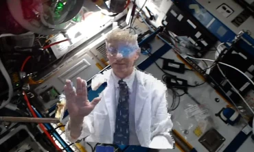 NASA, holografik doktorları Uluslararası Uzay İstasyonuna ışınladı