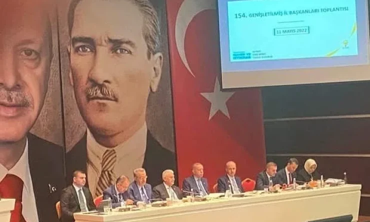 Başkan Ayaz, Ankara'daki Genişletilmiş İl Başkanları Toplantısı'na katıldı