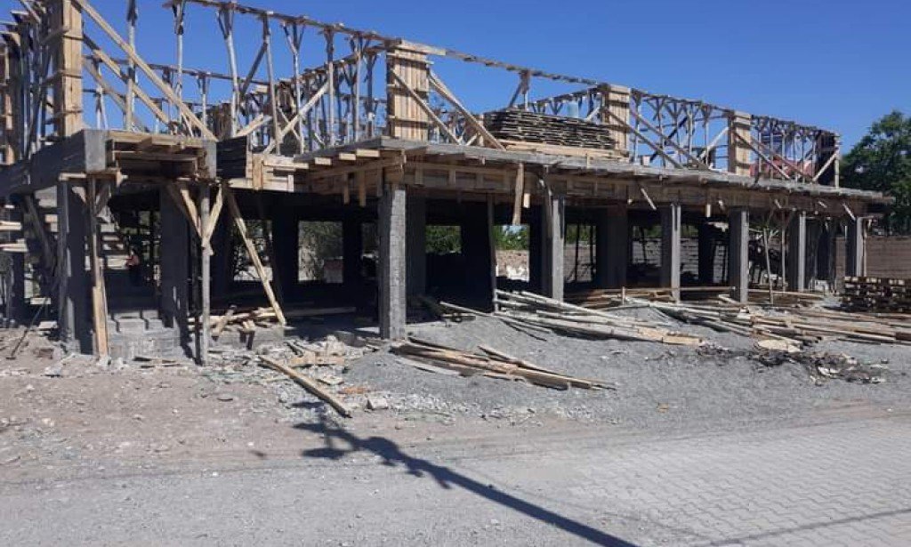 Modern taziye evimizin ve aşevimizin ikinci katında inşaatı devam ediyor.