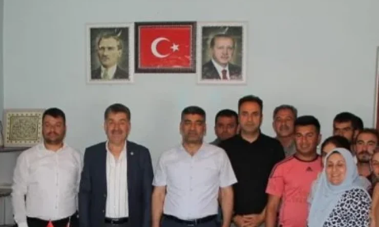 Ak Parti Bölge Koordinatörü  Abdullah Erdem, Karakoyunlu İlçesini Ziyaret Etti