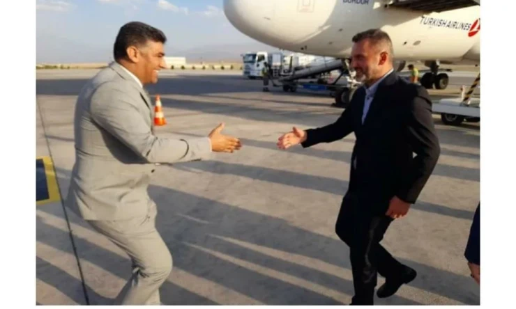 AK Parti teşkilat başkanı Erkan Kandemir bugün Iğdır'da