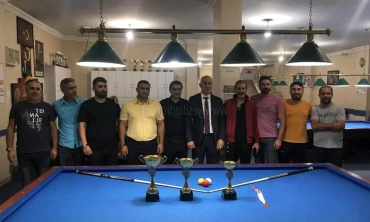 (Iğdır) 3 Band Bilardo İl Şampiyonası Sona Erdi