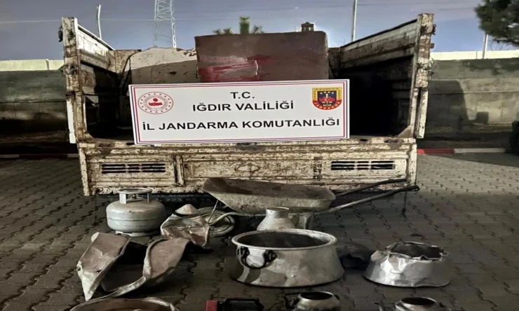 Iğdır köylerinde hırsızlık Operasyonu