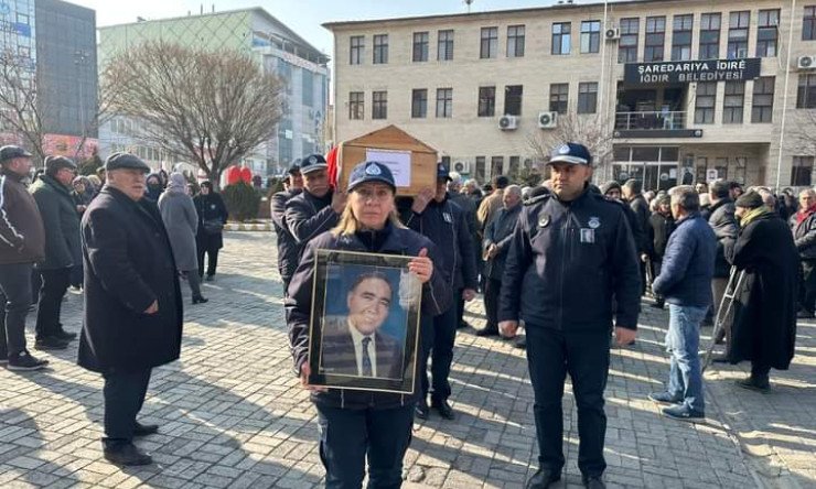 IĞDIR'DA ORHAN AĞIRKAYA SON YOLCULUĞUNA UĞURLANDI