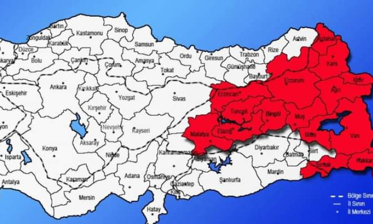 Doğu Anadolu Fay Hattındeki İller- Depremde Iğdır, Kars Ve Riskli