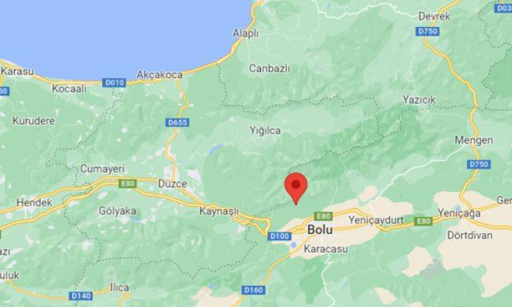 Bolu'da Meydana Gelen 4.8 Şiddetindeki Deprem İstanbul ve Çevre İllerde de Hissedildi