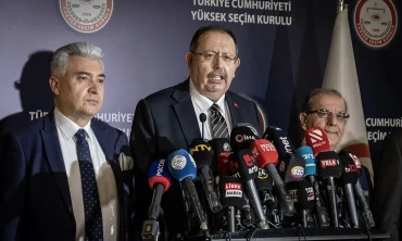 YSK Başkanı Ahmet Yener geçici seçim sonuçlarını açıkladı!