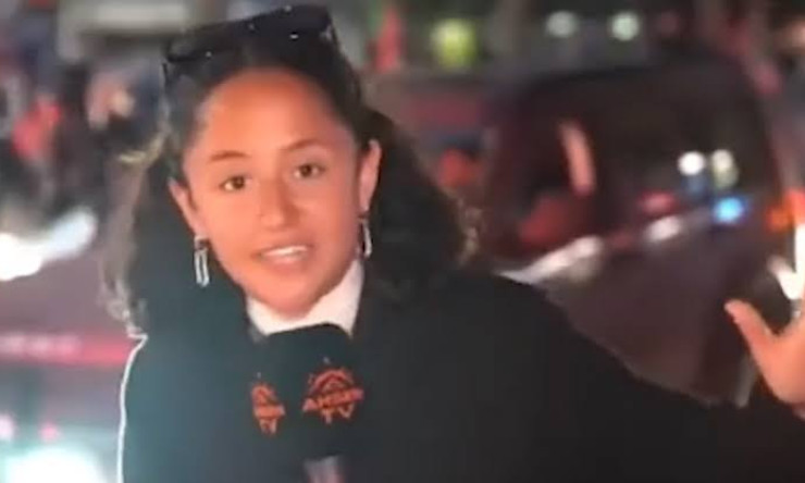 Ahsen TV muhabirinin sözleri büyük tepki topladı