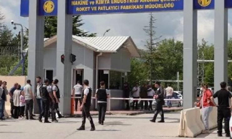 Ankara'daki MKE Roket ve Patlayıcı Fabrikası'nda patlama