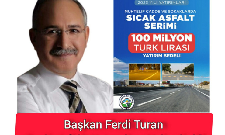 Başkan Ferdi Turan Sıcak Asfalt Yatırımları Hızlandırıldı