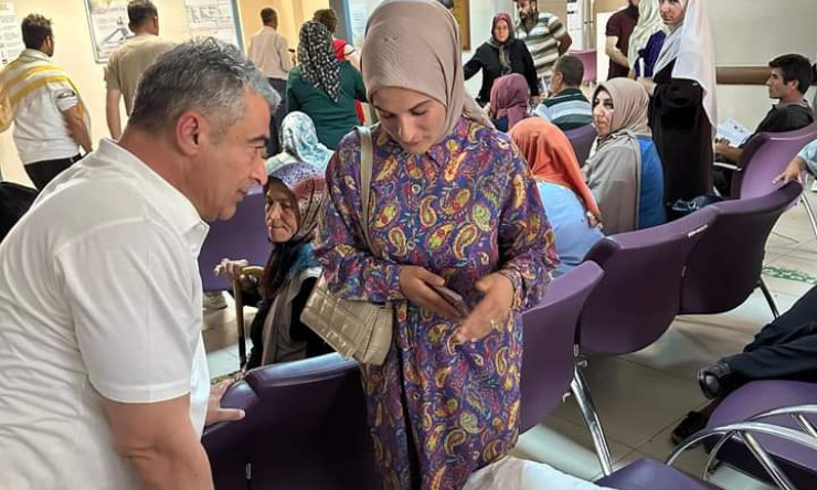 Milletvekili Alagöz Iğdır Hastanesi İnceledi