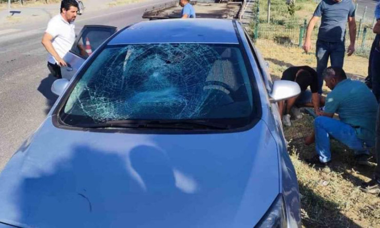 Iğdır Milletvekili Yılmaz Hun kaza yaptı