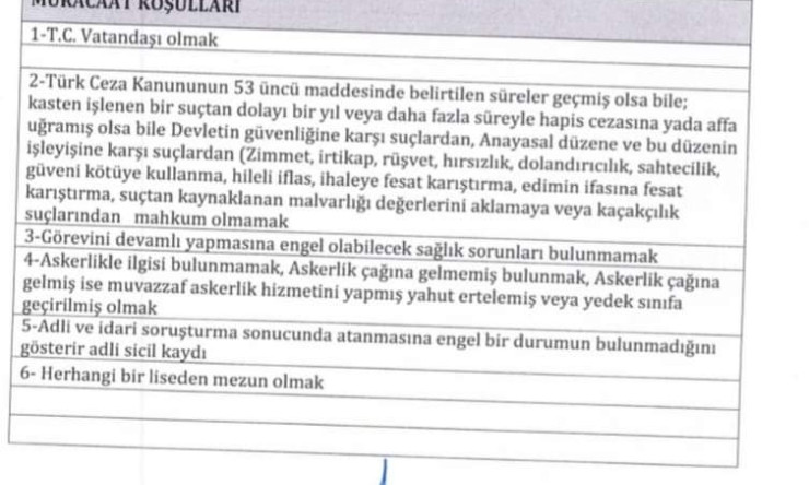 IĞDIR BELEDİYESİNE İŞÇİ ALIMI BAŞVURU SÜRESİ YİNE 2 SAATLE SINIRLI KALDI