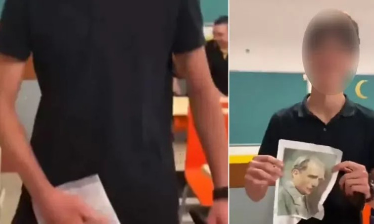 İstanbul’daki bir lisede çekilen görüntüler  ise Trabzonlu olduğu iddiaları da ortaya atıldı