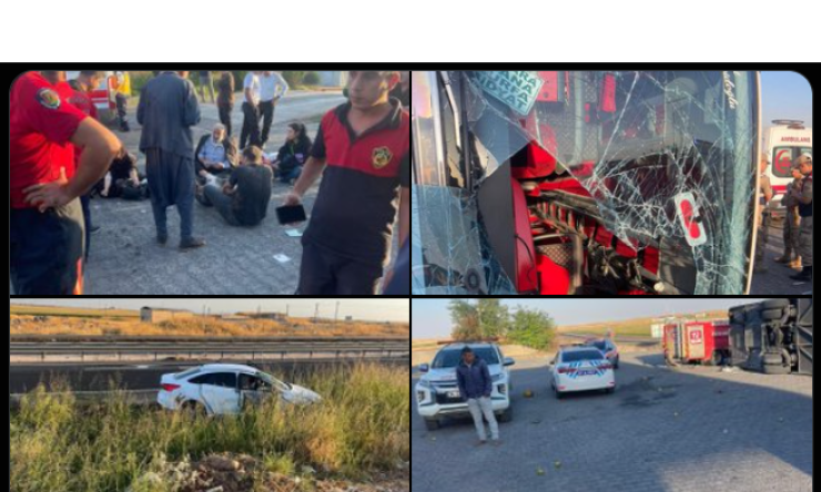 Şanlıurfa-Mardin Karayolu'nda Meydana Gelen Trafik Kazasında 2 Kişi Hayatını Kaybetti, 25 Kişi Yaralandı