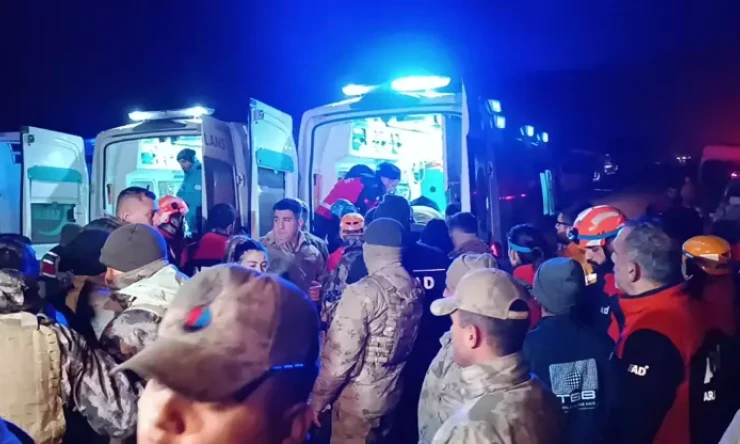 Emniyete ait helikopter düştü: 2 pilot şehit oldu