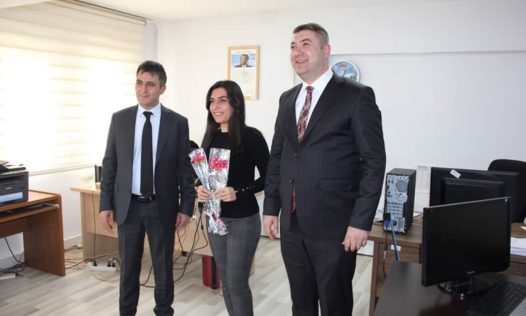 İl Özel İdaresi Yetkilileri, 8 Mart Dünya Kadınlar Günü'nü Kutladı