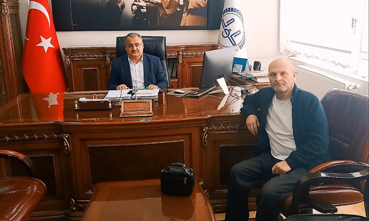 Gazeteci Tahir Kavri, Iğdır İl Müdürü Zahit Demirel'i Olumlu Bir Ziyaret Gerçekleştirdi