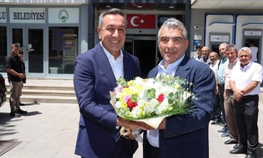 Cantürk Alagöz'den Muhsin Dere’ye Tebrik ve Başarı Dilekleri