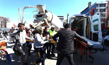 Iğdır’da Beton Mikseri Kazası: Genç Kız Yaralandı
