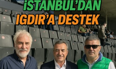 İstanbul’dan Iğdır’a Destek: İş İnsanı Memet Yüce, Iğdır FK Maçında