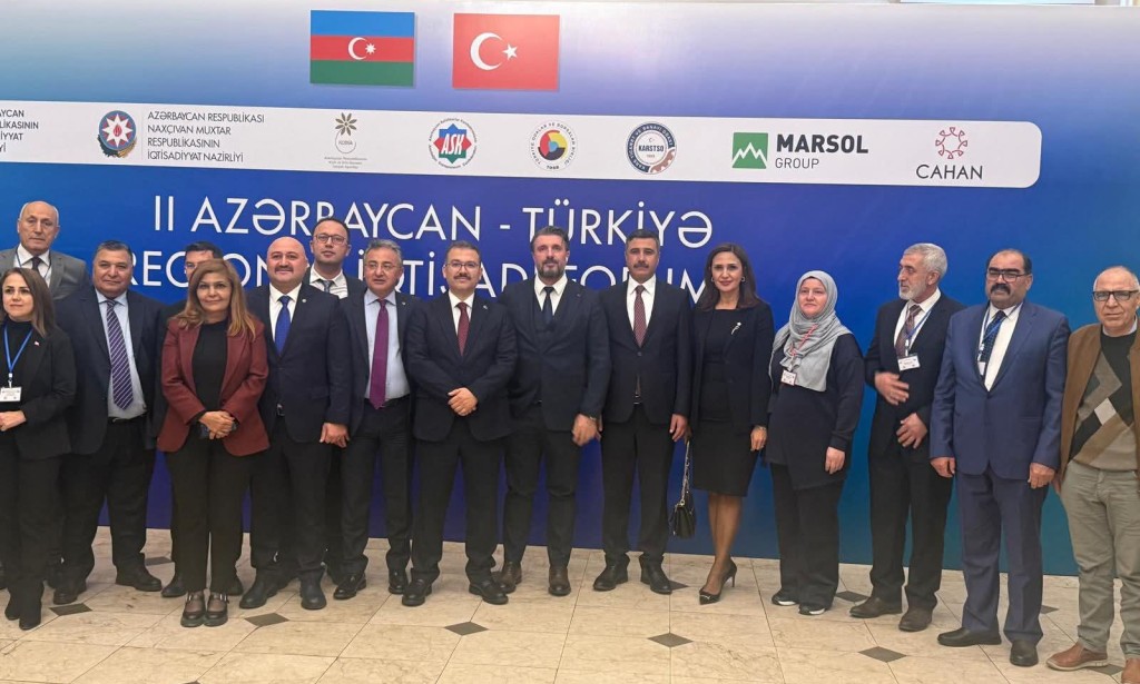 Iğdır Ticaret Odası’ndan Güçlü Çıkış: II. Azerbaycan–Türkiye Bölgesel Ekonomi Forumu’nda Stratejik Temsil