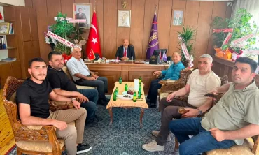 Iğdır Esnaf ve Sanatkarlar Odaları Birlik Başkanlığı’na Seçilen Mustafa Arslan’a Tebrik Ziyaretleri Sürüyor